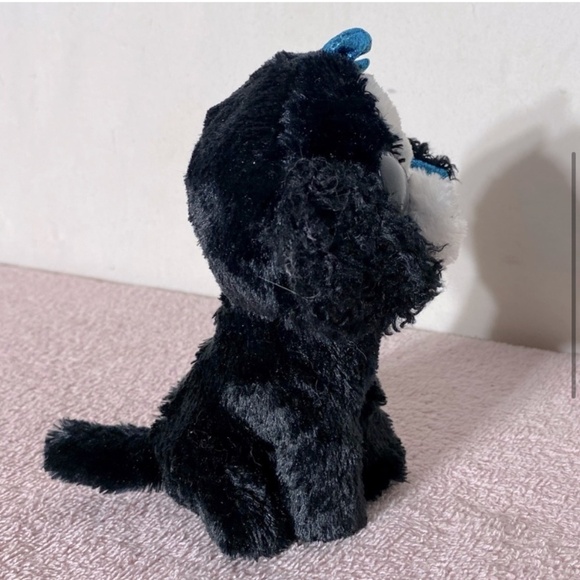 5/$25 Ty TySilk Tracey Beanie Boo Dog Black Puppy - Picture 5 of 11